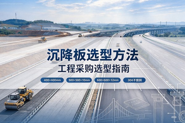 温泉沉降板选择方法