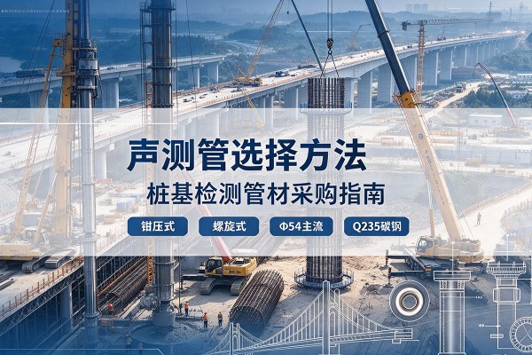 温泉声测管选型标准