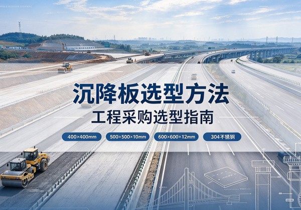 温泉沉降板选择方法
